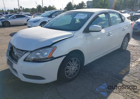 2013 Nissan Sentra S from USA, damaged, VIN 3N1AB7AP8DL776472